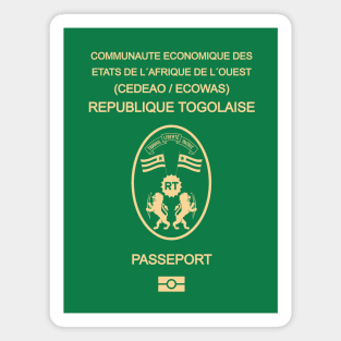 Togo passport Magnet